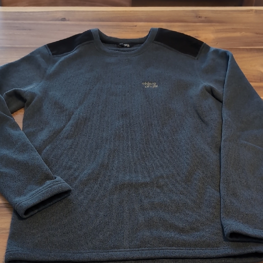 Chlorophylle Blue Gray and Black Sweatshirt 🇨🇦